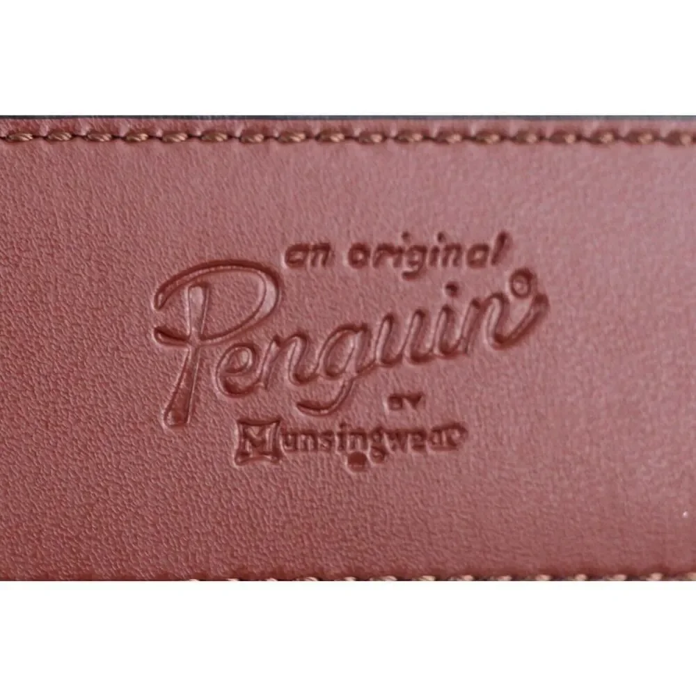 Penguin BLACK GENUINE LEATHER 1 1/4